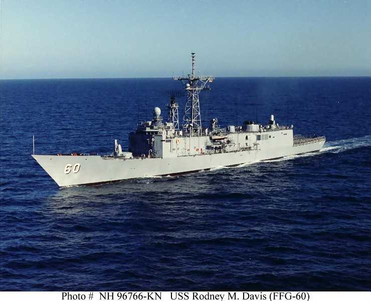 USS Rodney M. Davis (FFG-60), 1987-____